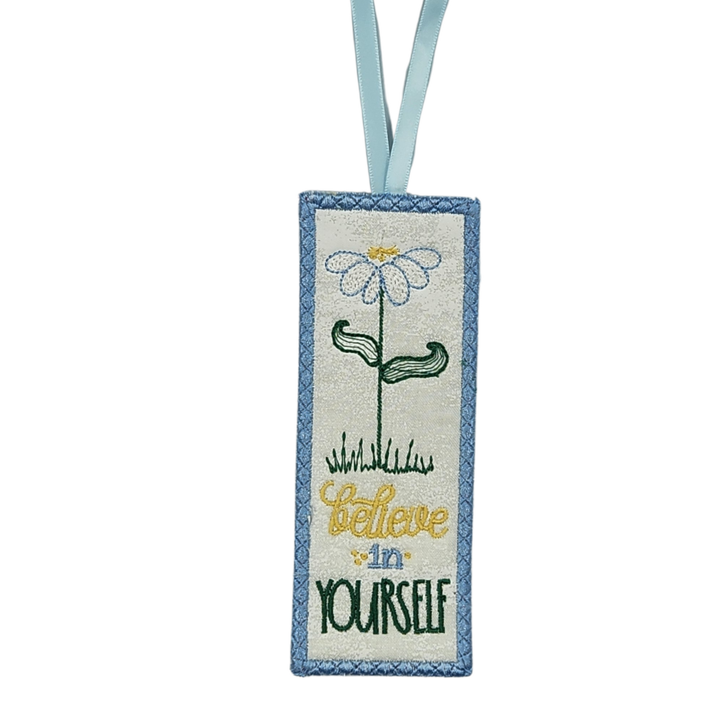 Embroidered Bookmark - Believe in Yourself