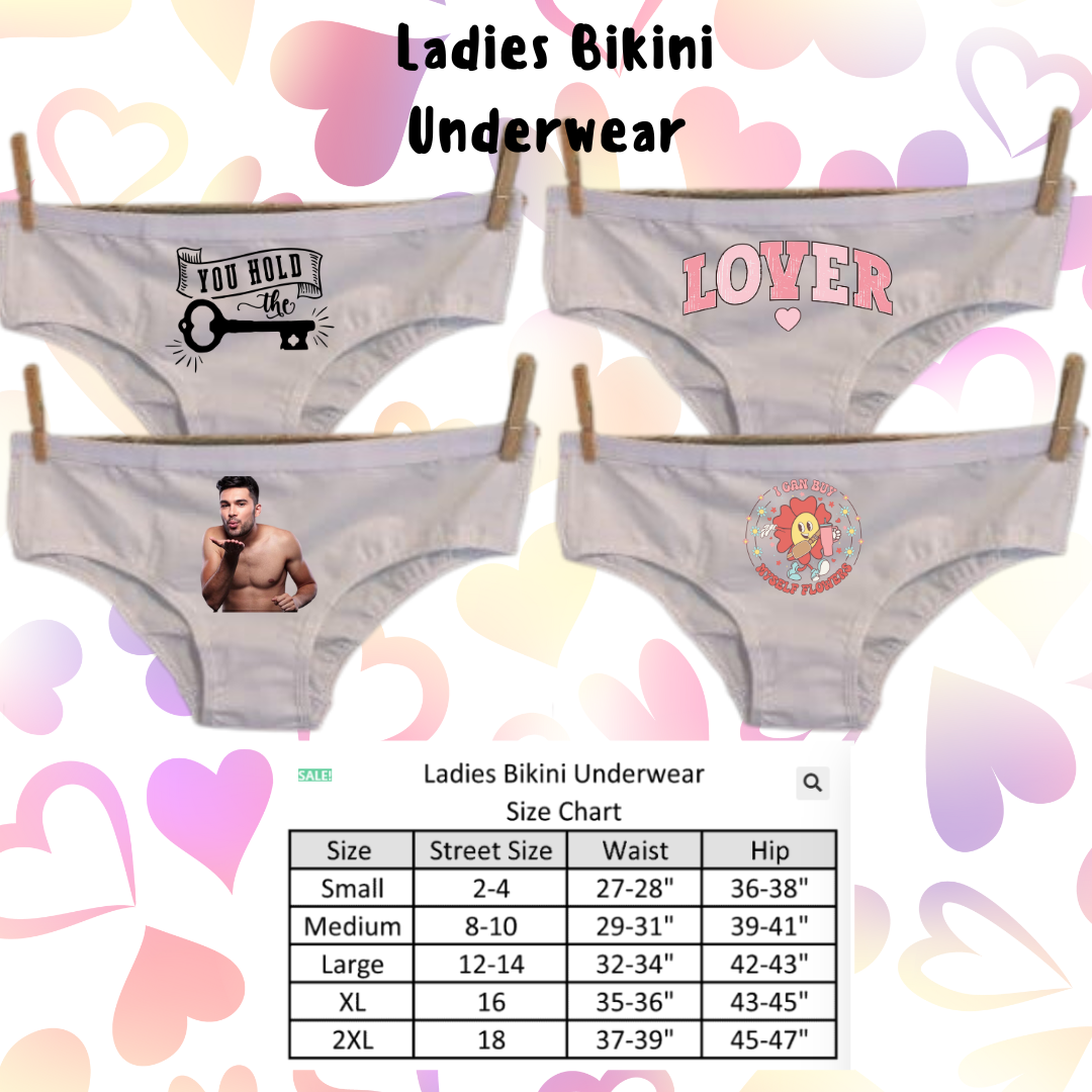 Ladies custom undies