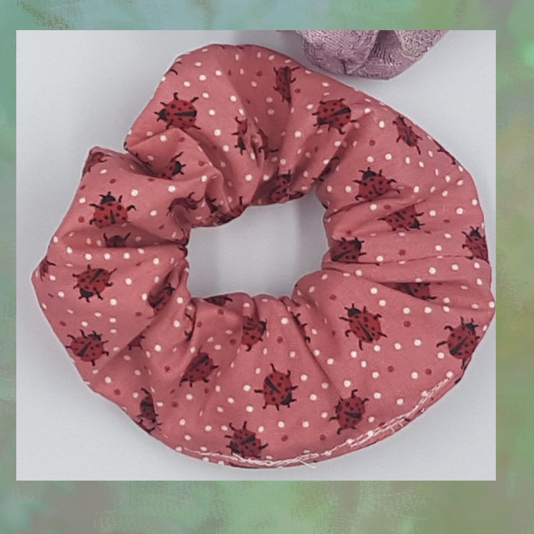 Lady Bug Srunchie