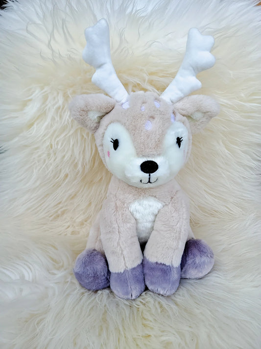 Personalized Girl Reindeer Plushie