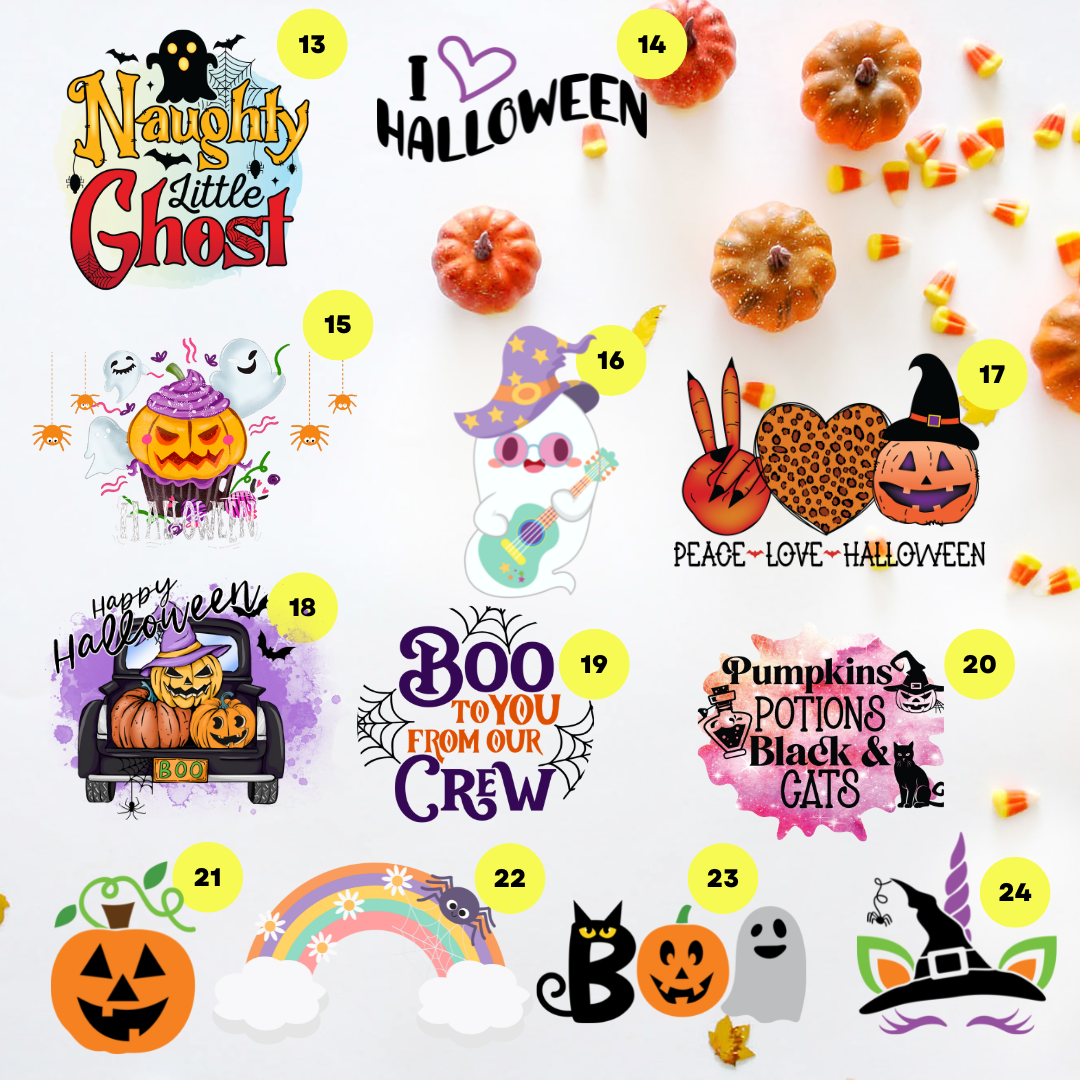 Glow-in-the-Dark Trick or Treat Bags