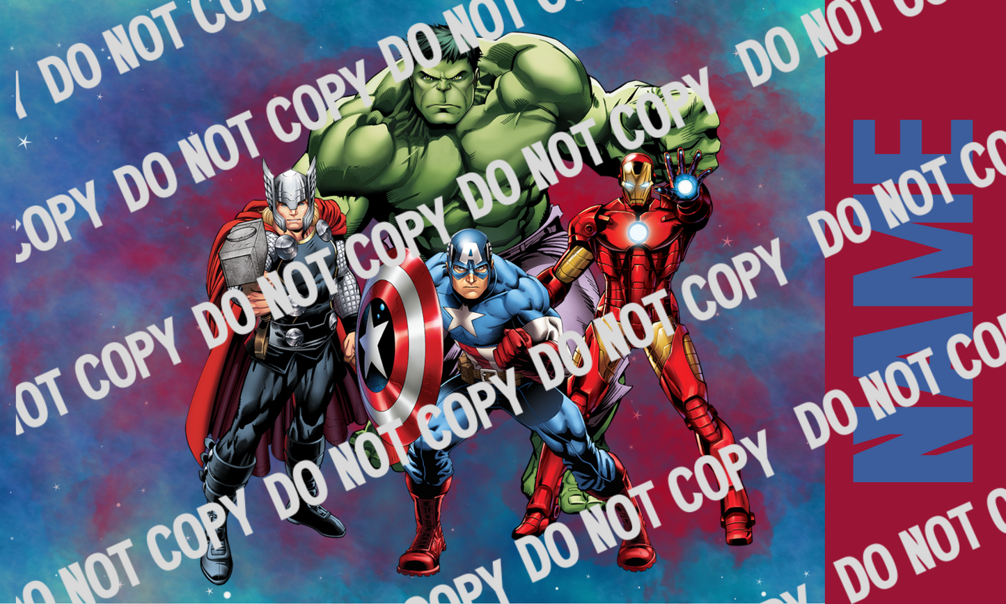 Avengers 12 oz Kids Water bottle
