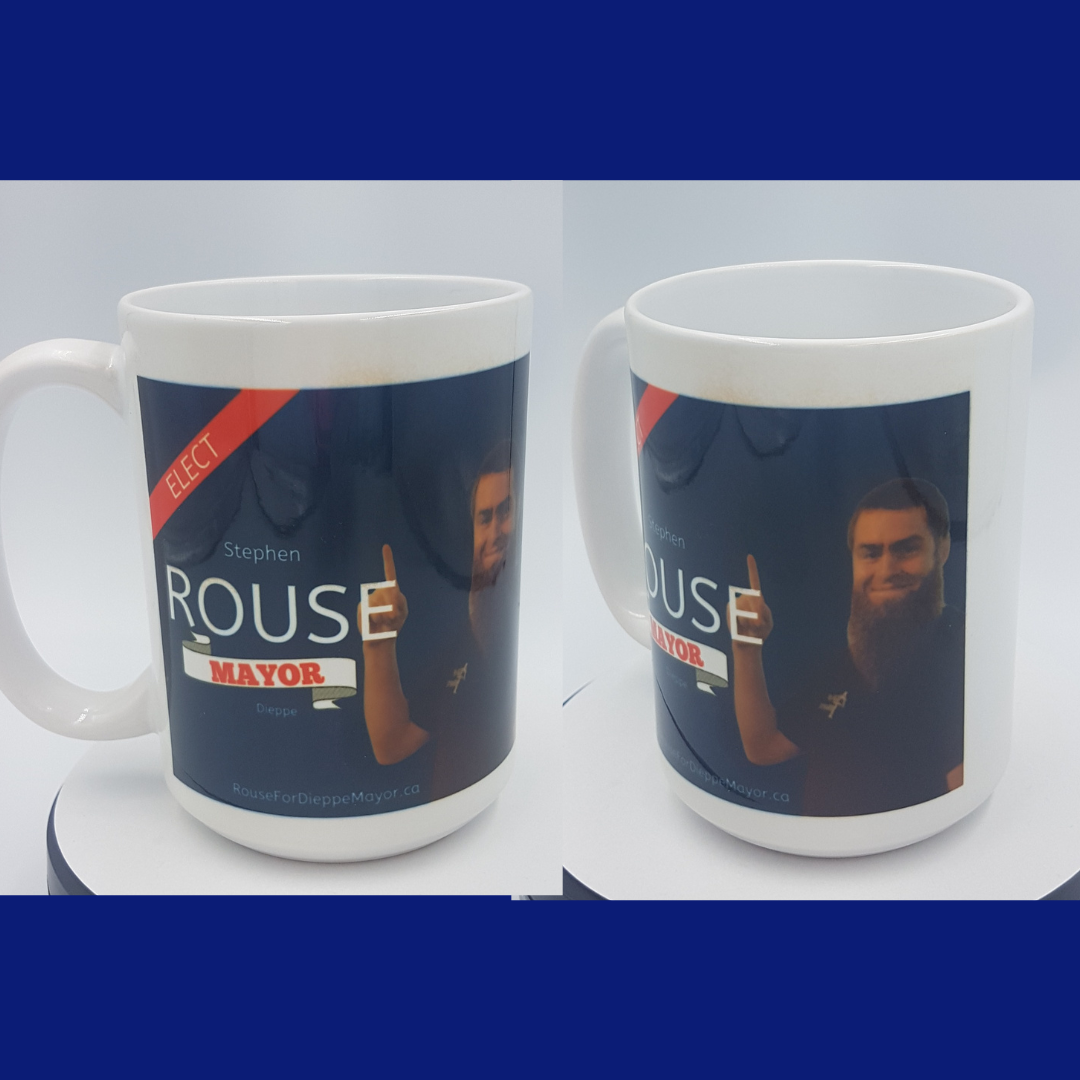 15 oz Custom Mug - pink inside