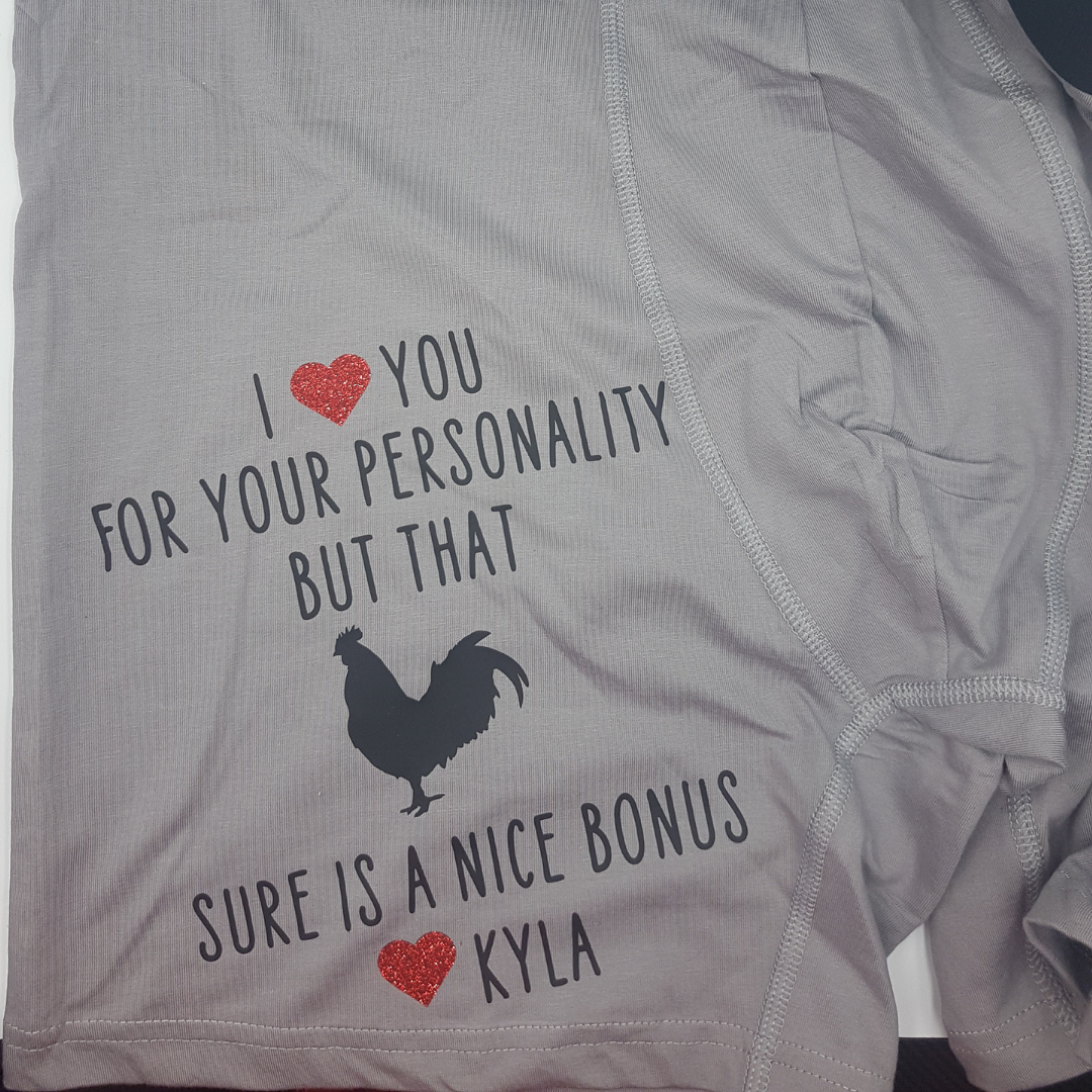 I Love You for your Personality But.... Boxer Shorts