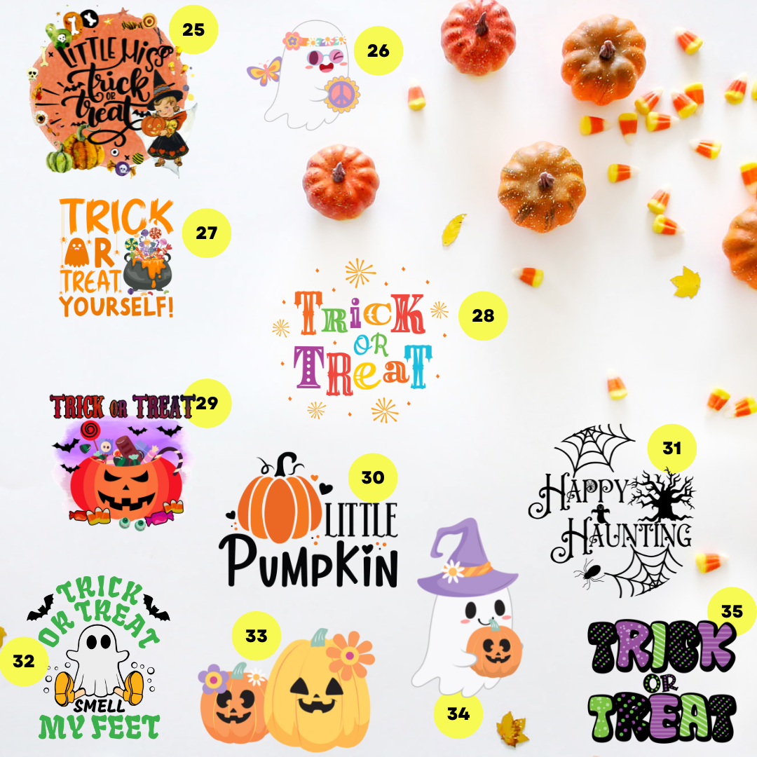 Glow-in-the-Dark Trick or Treat Bags