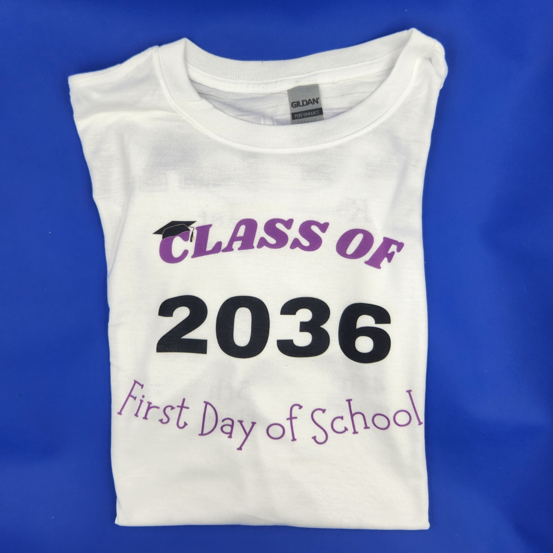 School Days Grow-with-me T-shirt