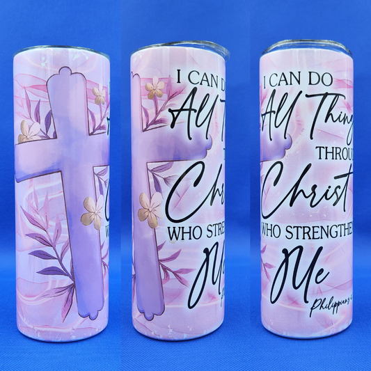 20 oz All Things in Christ Tumbler