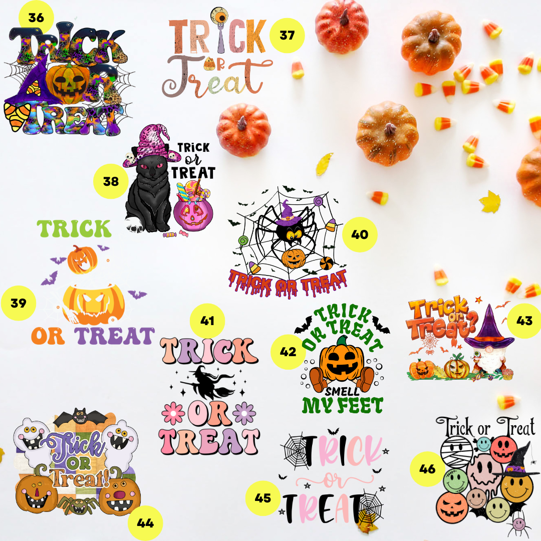 Glow-in-the-Dark Trick or Treat Bags