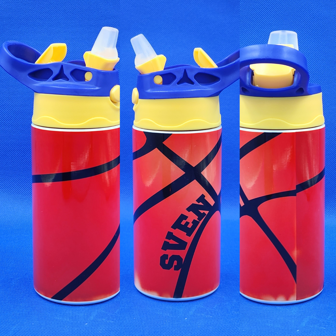 Basketball 12 oz Kids Water bottle