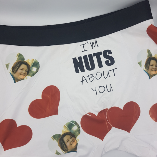 I'm Nuts About You Boxer Shorts