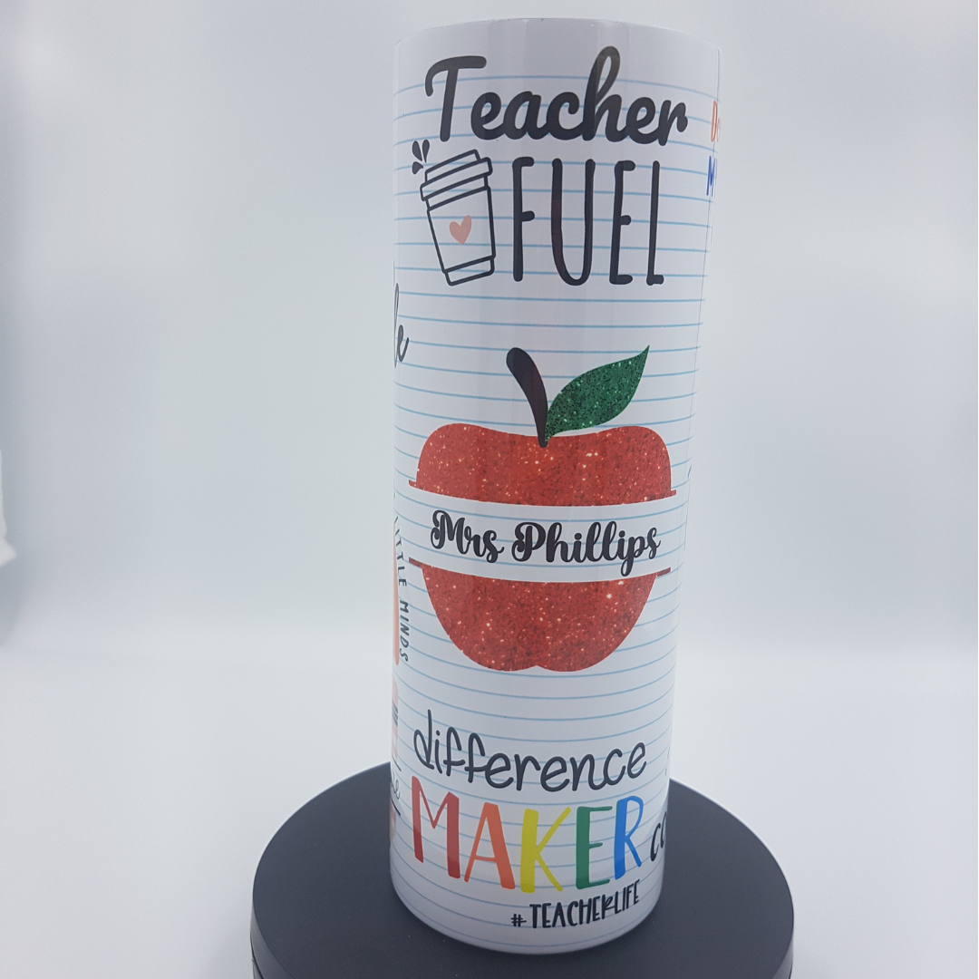 20 oz Teacher Tumbler - Teacher Fuel