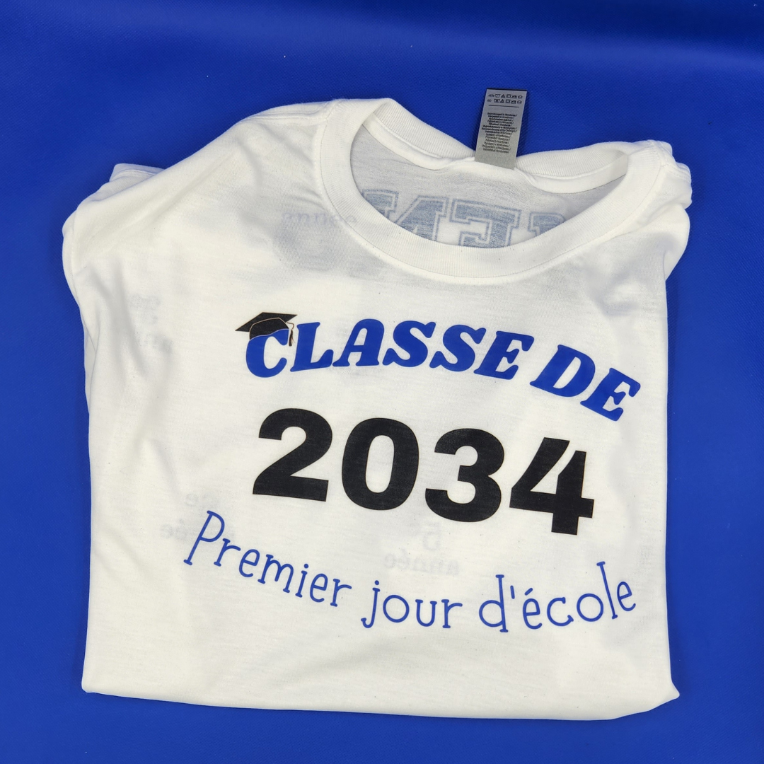School Days Grow-with-me T-shirt