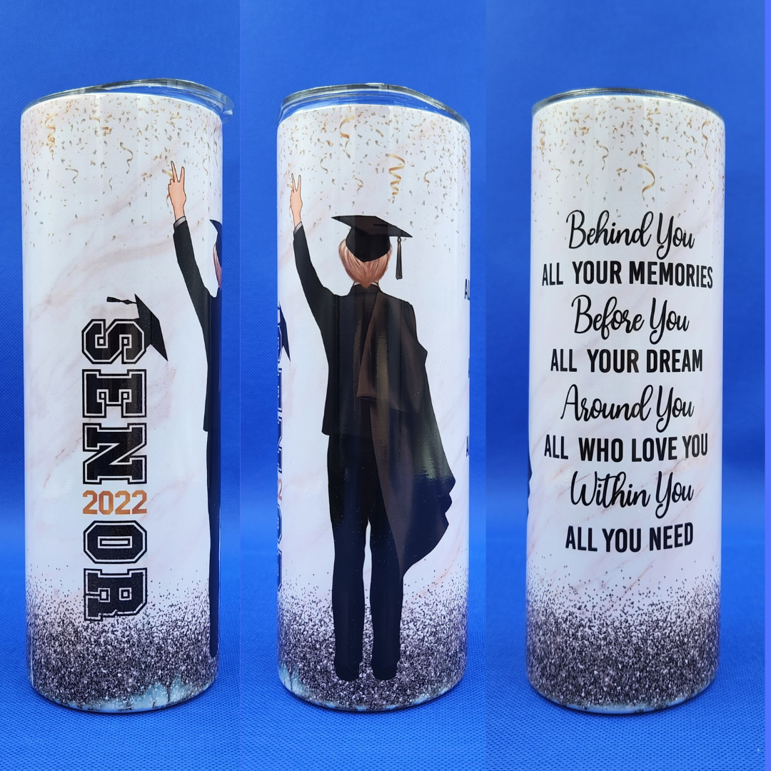 20 oz 2022 Boy Graduation Tumbler