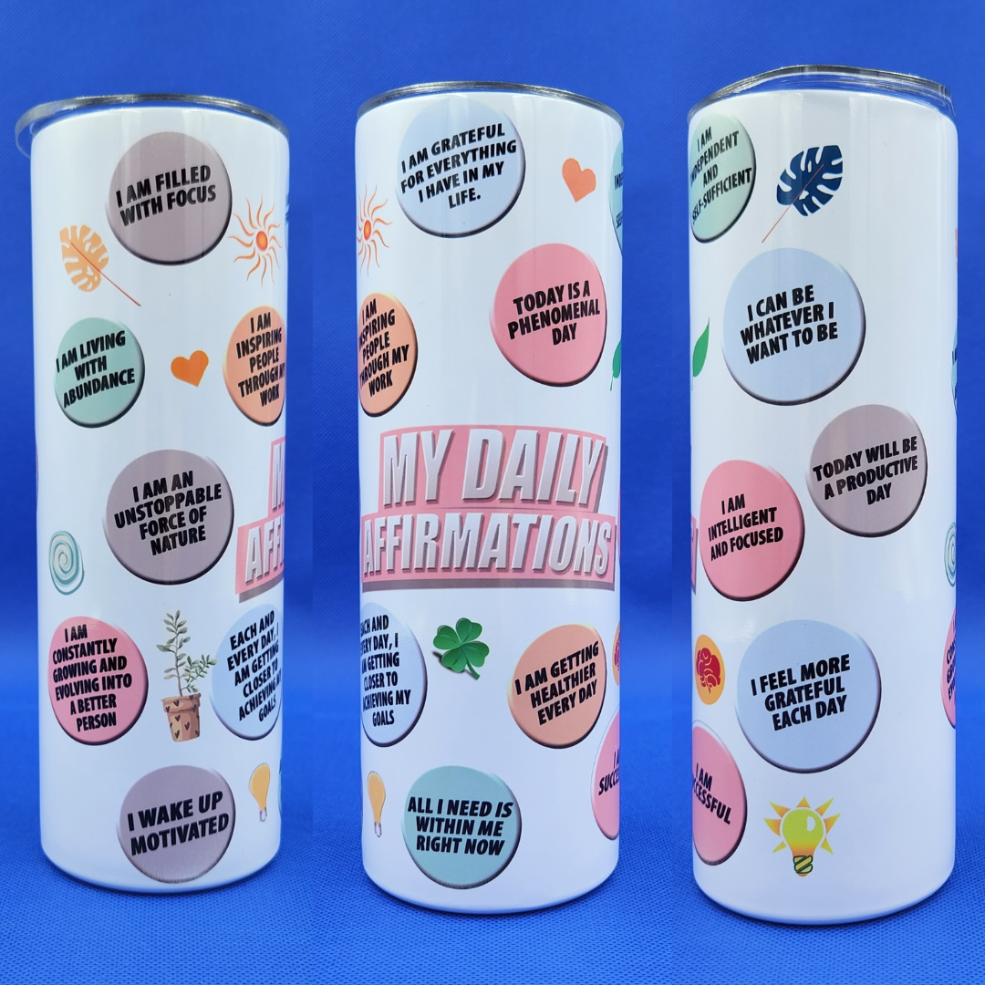 20 oz Daily Affirmations Tumbler
