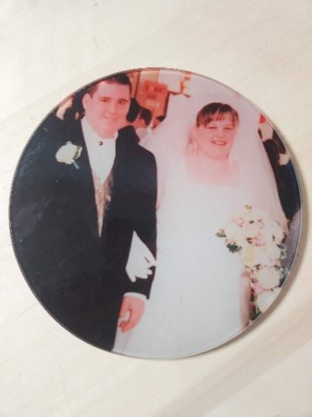 Personalized Glass Cutting Board/ Trivet