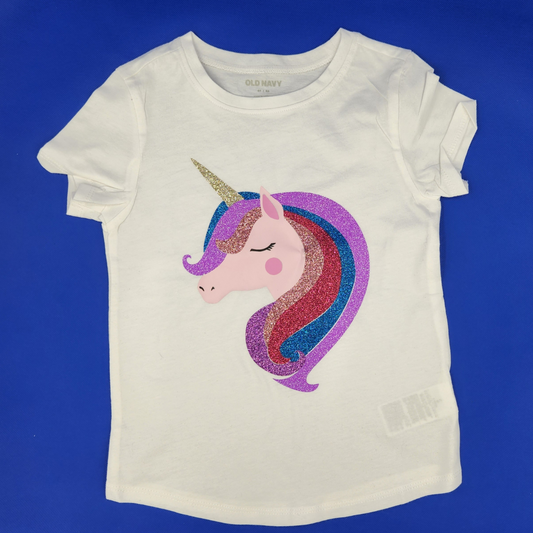 Kids Glitter Unicorn Shirt