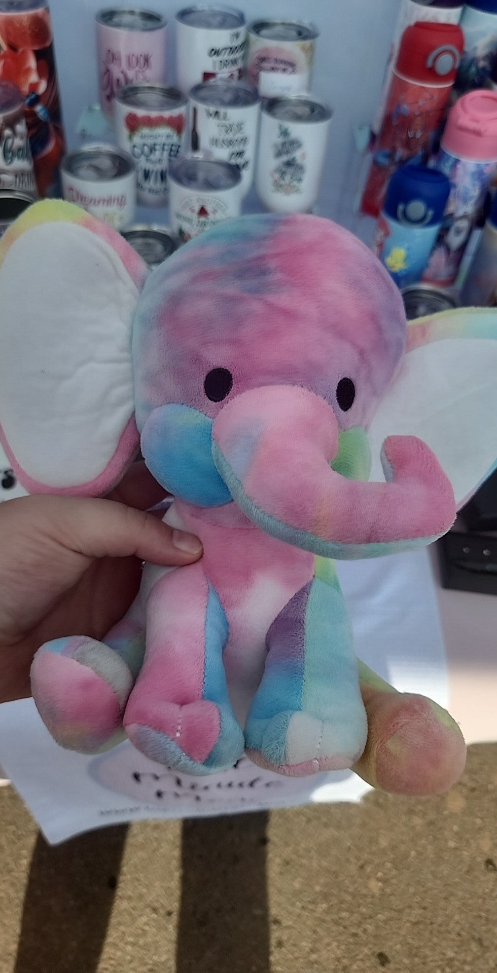 Personalized Stuffed Elephants