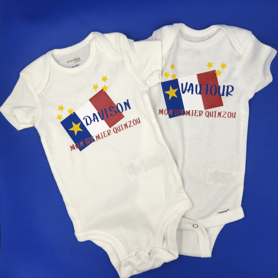 1er Quinzou Baby Bodysuit