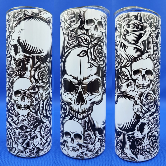 20 oz Skull Tumbler