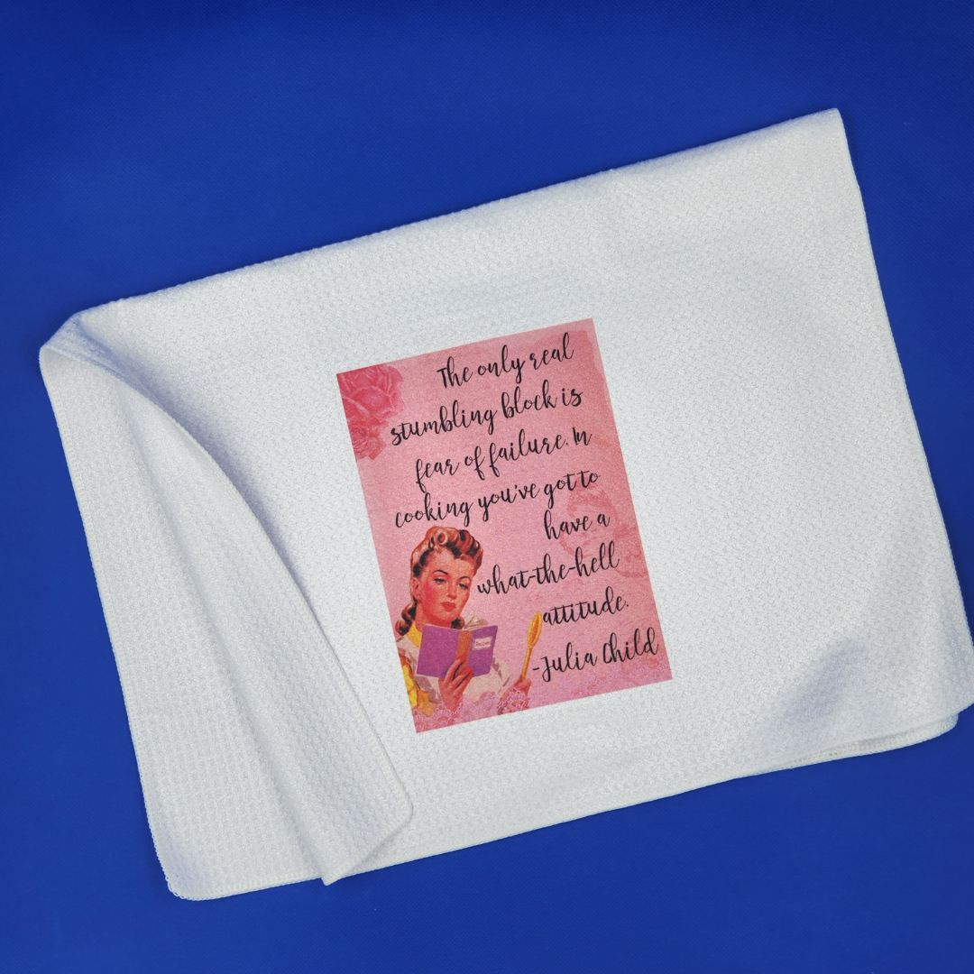 Julia Child Tea Towel