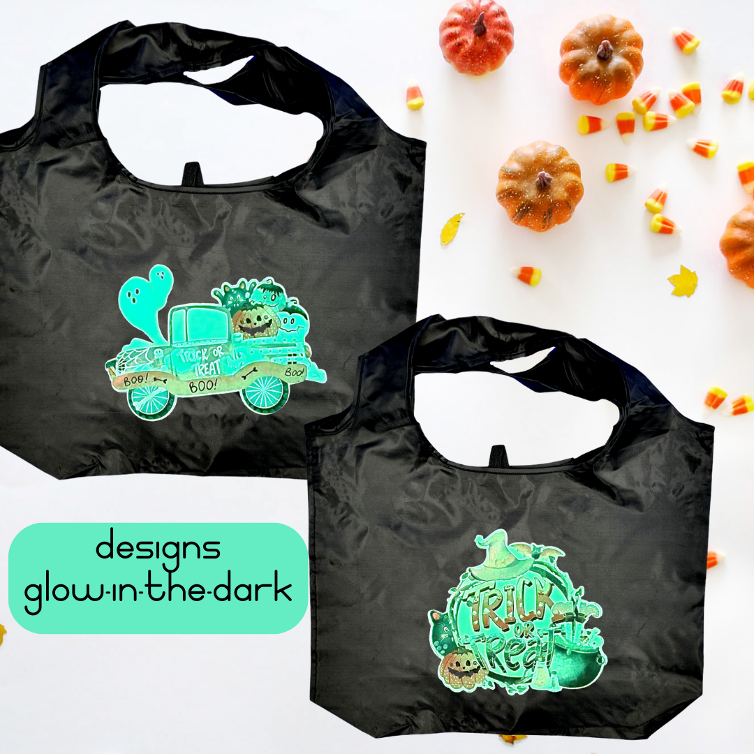 Glow-in-the-Dark Trick or Treat Bags